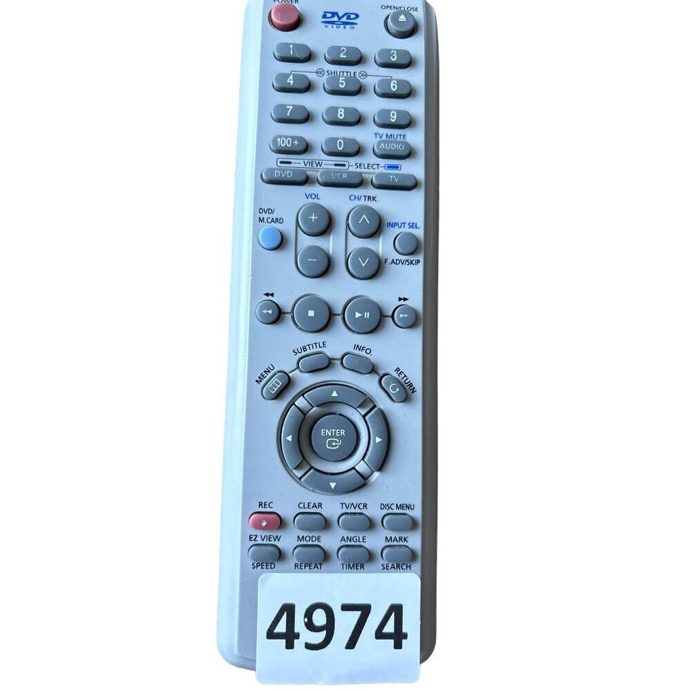 Samsung DVD Remote Control - Model 00089X - Fully Functional - Picture 4 of 4